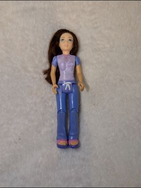 Fisher Price Loving Family Teen Purple Top & Blue Pants Doll
